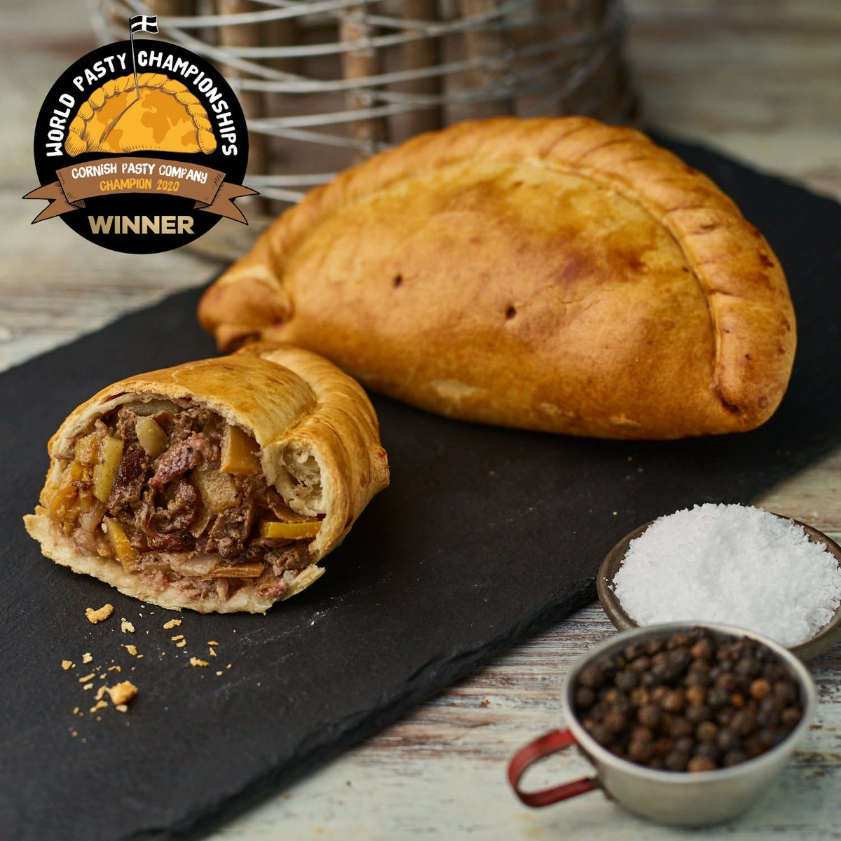 Cornish Pasty Week we are offering 10% OFF 10 Traditional Cornish Pasties - code : pastyweek10 Pop over to phatathome.com to order. We are also donating 5p per pasty to #devonandcornwallfoodaction throughout the week... Cornish Pasty Week from 27th Feb -March 5th.