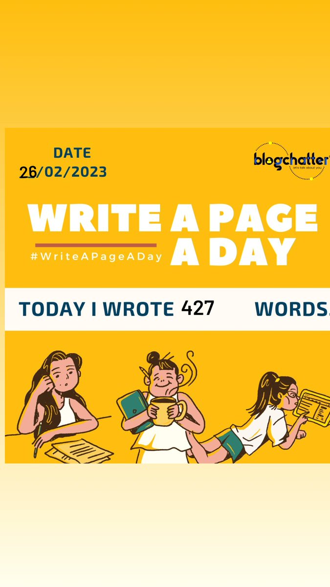 BediSimrit's tweet photo. @blogchatter 
#WriteAPageADay https://t.co/KPXs6Cbs9f