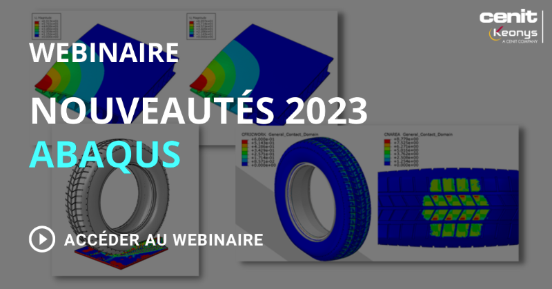 KeonysPLM's tweet photo. 📢 Notre webinaire présente les principales fonctionnalités d'Abaqus 2023.

Pour accéder au webinaire, cliquez simplement sur le lien ci-dessous : https://t.co/YvbPoCVSEM

#industrie40 #3DEXPERIENCE #ABAQUS #webinaire