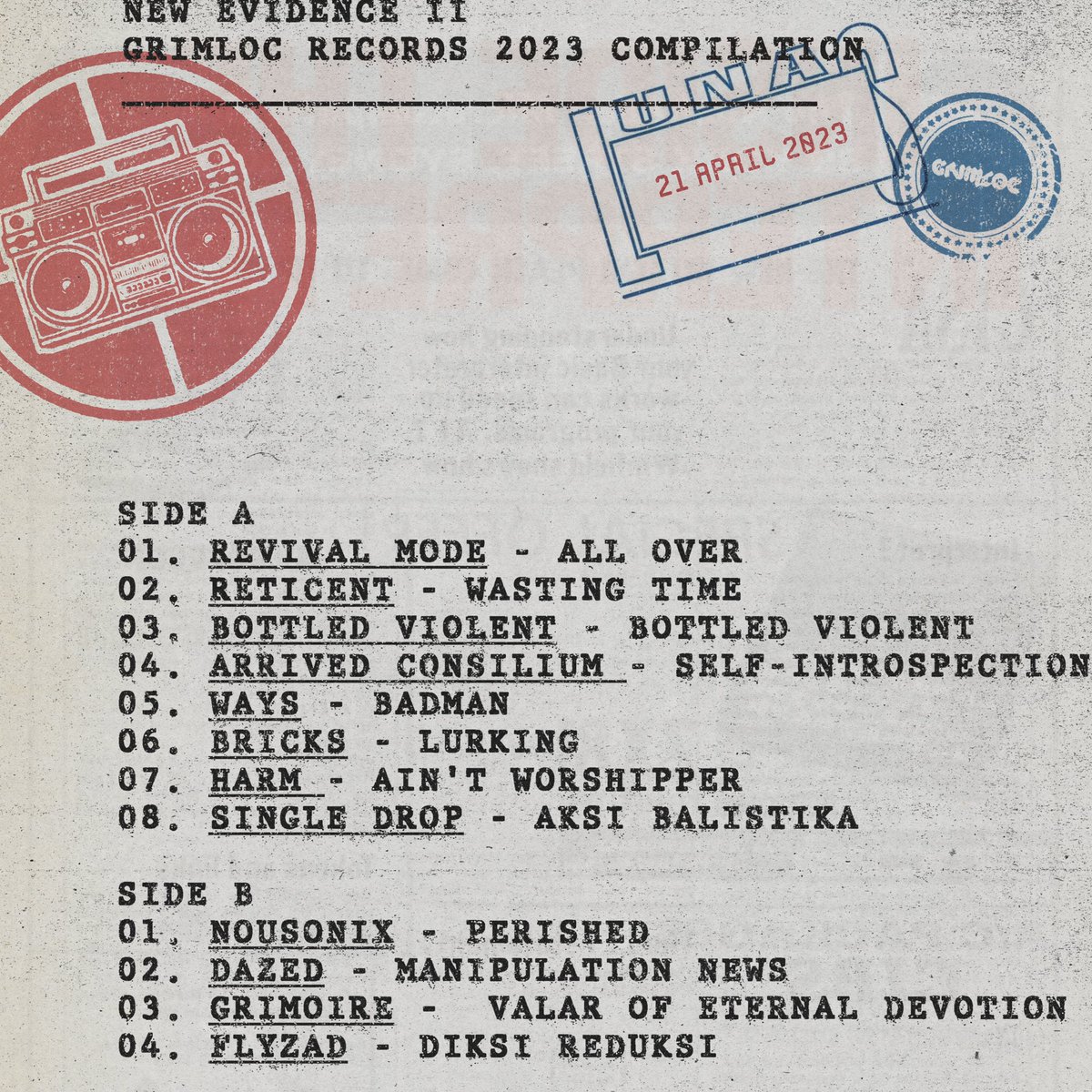 Kompilasi New Evidence II, April 2023.