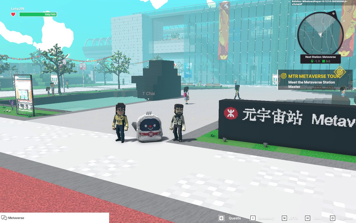 Ukkzone's tweet photo. @TheSandboxGame I found the Delivery Robot in Next Station: Metaverse! 🚉 #LunarNewYearTSB https://t.co/hMvUSD73e4