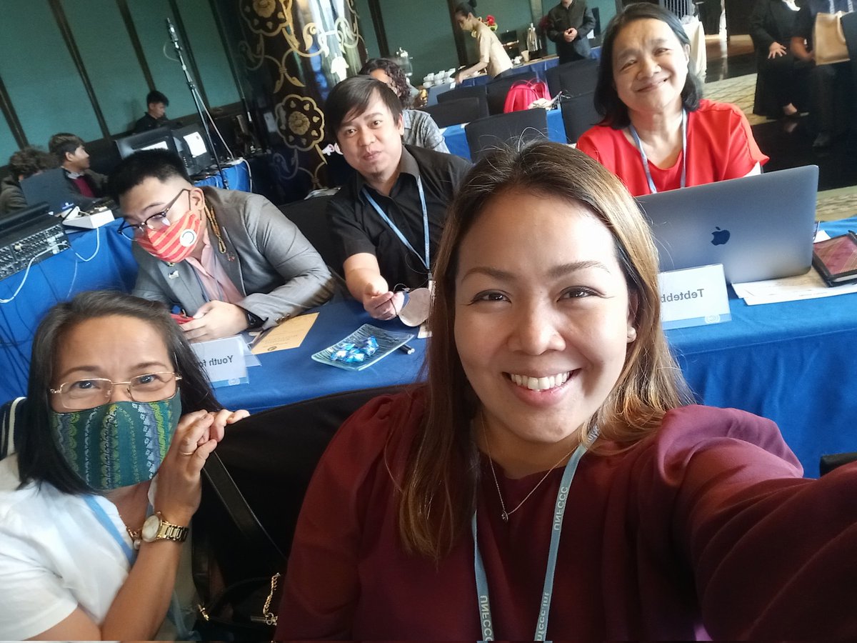 tetetlauron's tweet photo. @WGC_Climate @gcdcj @tebtebba @LaudatoSiMvmt present at the #WIMExcom18 to make sure we have. #LossAndDamage Fund that upholds interests of Frontline communities
#payUpForLossAndDamage https://t.co/PPq6wReZLB