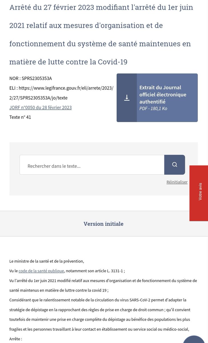 nicolasberrod's tweet image. Les tests #Covid19 ne seront désormais intégralement pris en charge que pour...

• les plus de 65 ans
• les mineurs
• les patients avec traitement long et coûteux
• les soignants et le personnel des établissements de santé
• un dépistage collectif

legifrance.gouv.fr/jorf/id/JORFTE…