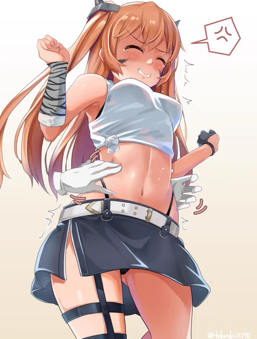 節分ジョンストンの腹を触りたい性癖#艦これ 