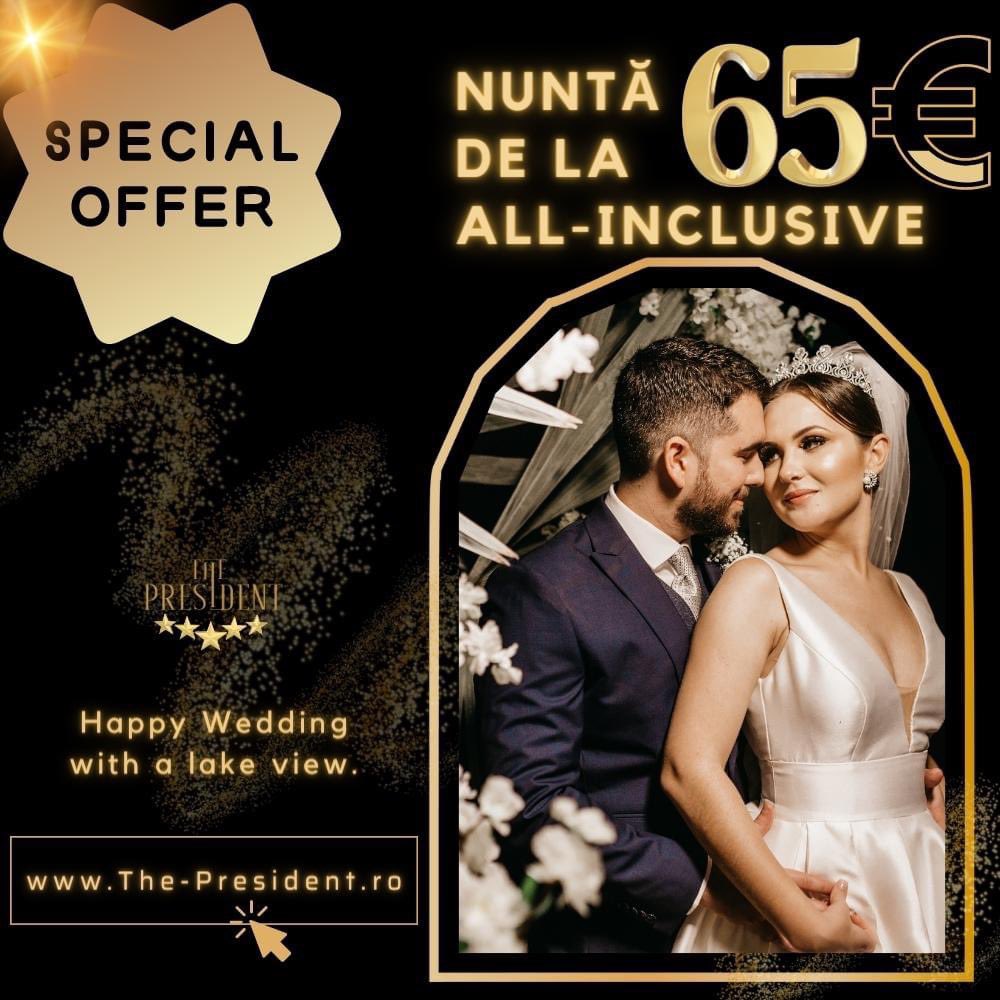 ThePresidentro1's tweet photo. Ofertă Specială
Nuntă All-Inclusive
de la 65 Euro / pers.

 Vezi Meniu Nuntă Bufet:  https://t.co/SnmcqGmu3g

*** 
☎️ Programează vizionare: 0760.08.73.84 / 0766.74.73.79 / 0720.04.75.41. 
*** 
#SalonDeNunta #SalonNunta #Ballroom #SaloaneNunti #BucatarieProprie #Bucuresti https://t.co/3lb1sGrX16