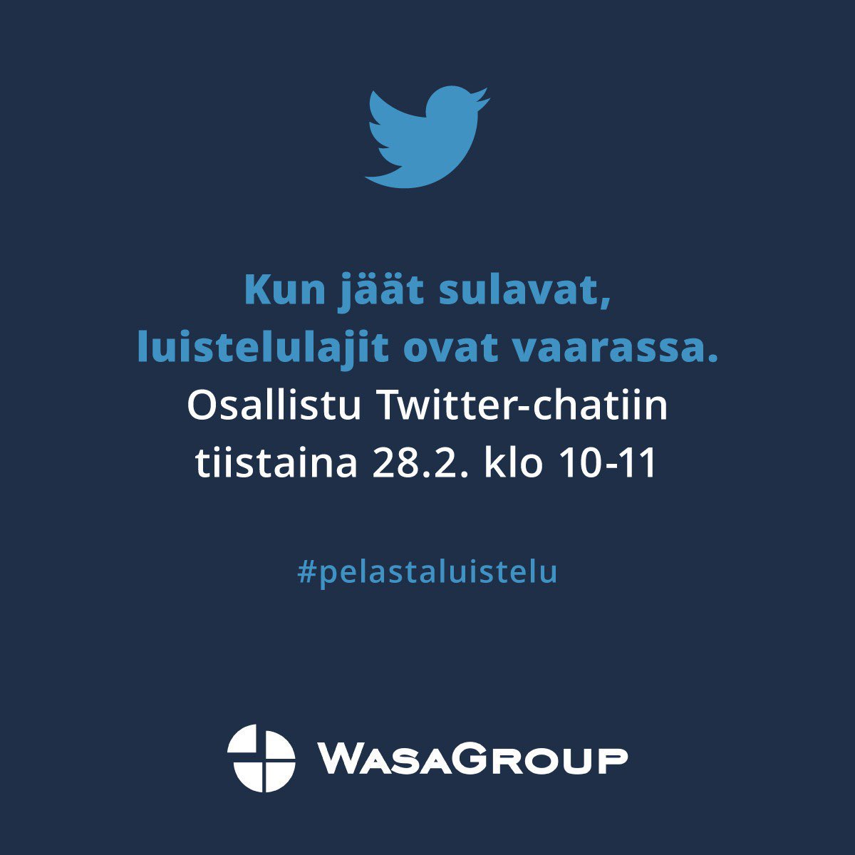 Tervetuloa keskustelemaan jääurheilun ja -hallien tulevaisuudesta tänään klo 10.00. #pelastaluistelu