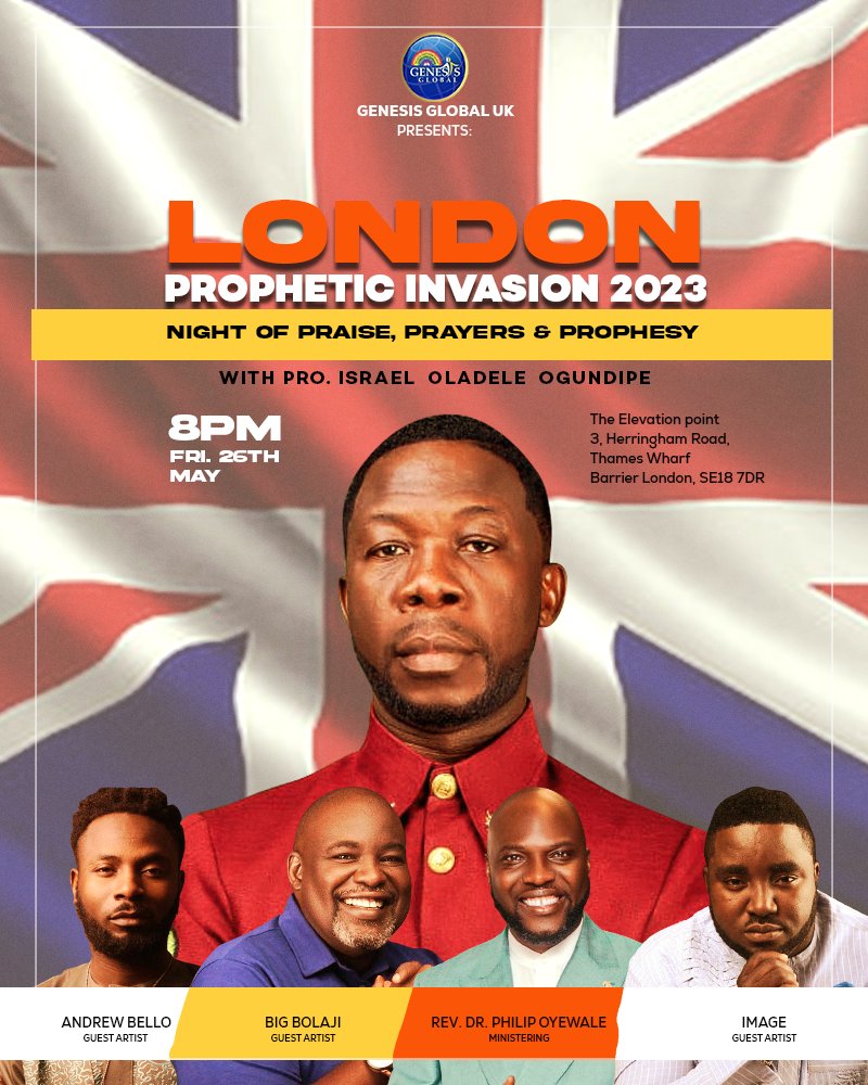 adeademyke's tweet photo. #prophetisrael02
#israeloladeleministries
#GenesisGlobal
#LondonPropheticInvation2023
#Theelevationpoint
#Bigbolaji
#Andrewbello
#Philipoyewale
#Oladimejiimage https://t.co/N9vPOZl6TB