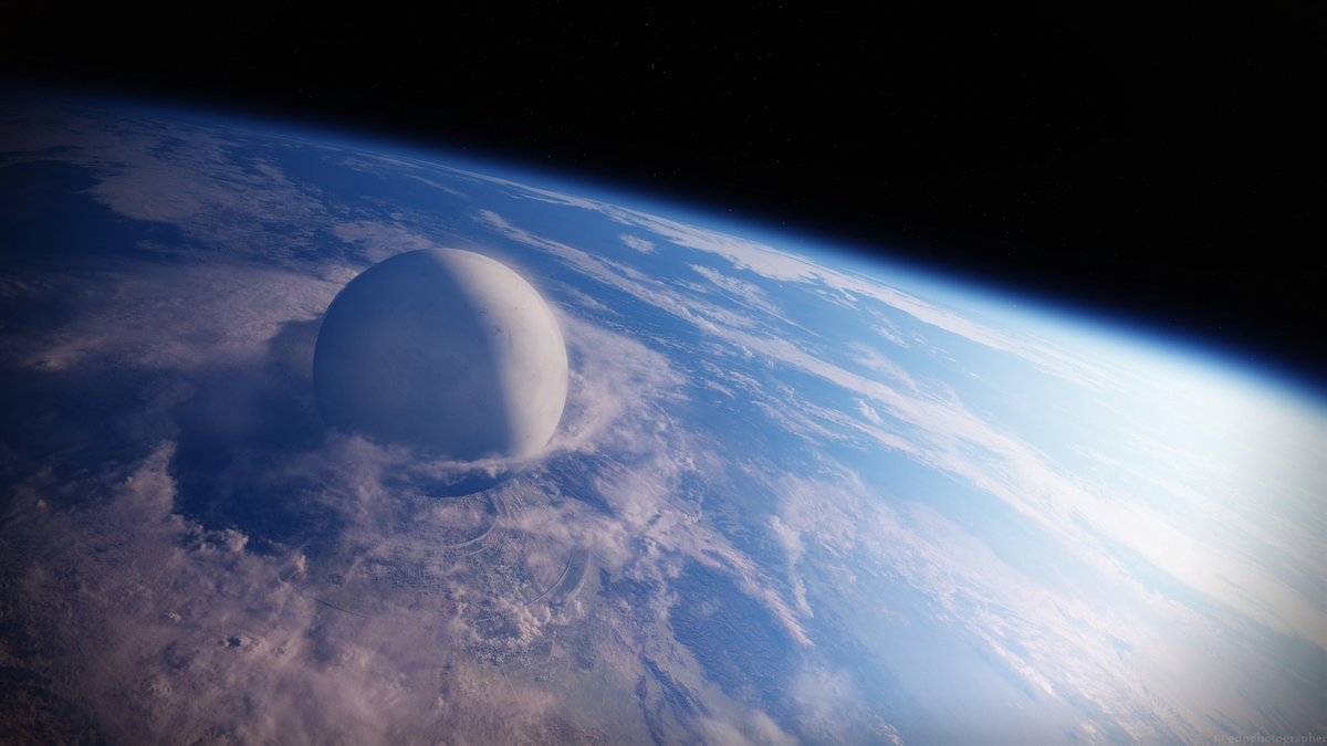 gdnphotographer's tweet photo. Geosynchronous Orbit | Seraph Station #Destiny2 https://t.co/QU95YJbnFE