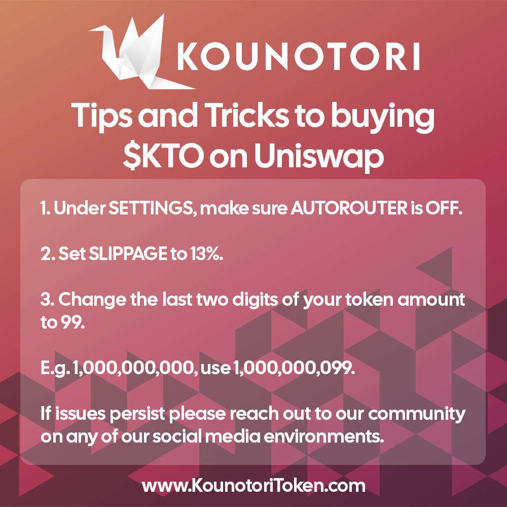 Web3Queenie's tweet image. I&apos;ve had a few DMs asking me so here you go ^_^

#Howtobuy $KTO #crypto #buy #LFG
