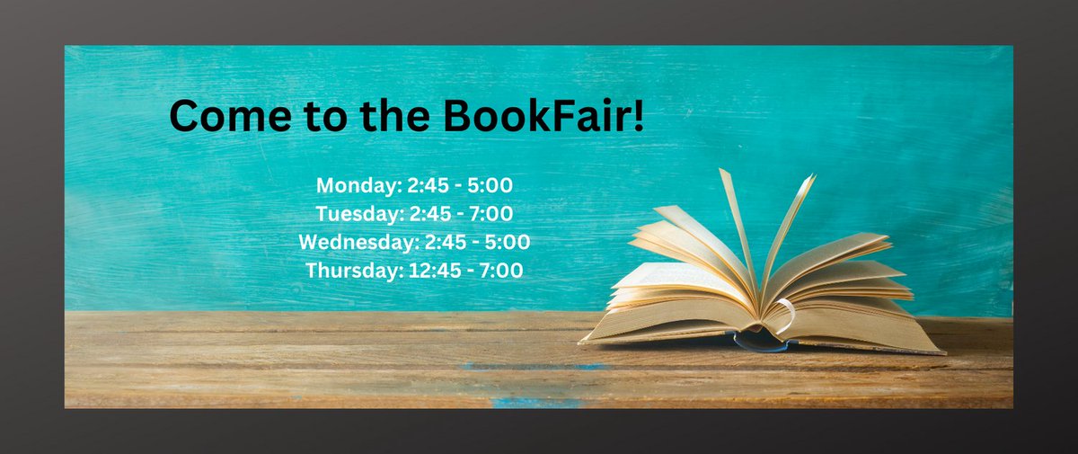 mtviewlibrary's tweet photo. It's the bookfair this week.  Come and see all of the fun new books. https://t.co/pWMpQt0czH