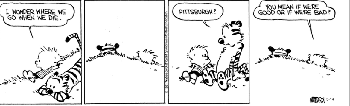 The age old question LOL #CalvinandHobbes