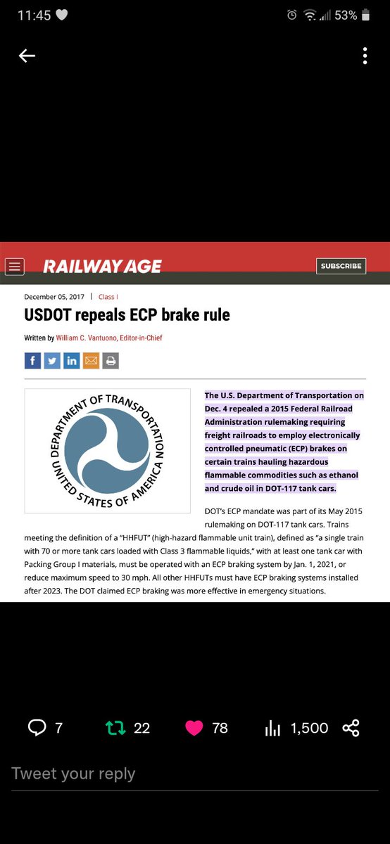 ADevotedYogi's tweet photo. @nonresonant9 Definitely Biden's fault.
Why did he appoint an inexperienced Buttigieg as Secretary of Transportation?
#BidensAmerica
#OhioChemicalDisaster
#OhioTrainDisaster
#ohioenvironmentaldisaster
#OhioCoverup
#OhioToxicCloud
#OhioChernobyl https://t.co/3ugsNVA08V