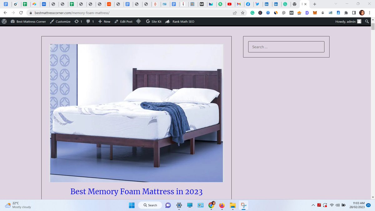 bestmattresscorner.com/memory-foam-ma…
Memoey Foam mattress is known as Polyurethane foam. These mattresses generally help sleepers who suffer from arthritis and other body aches. Learn more...
#mattress  #Memoryfoam #USA #onlineshopping 
#Amazon #furniture