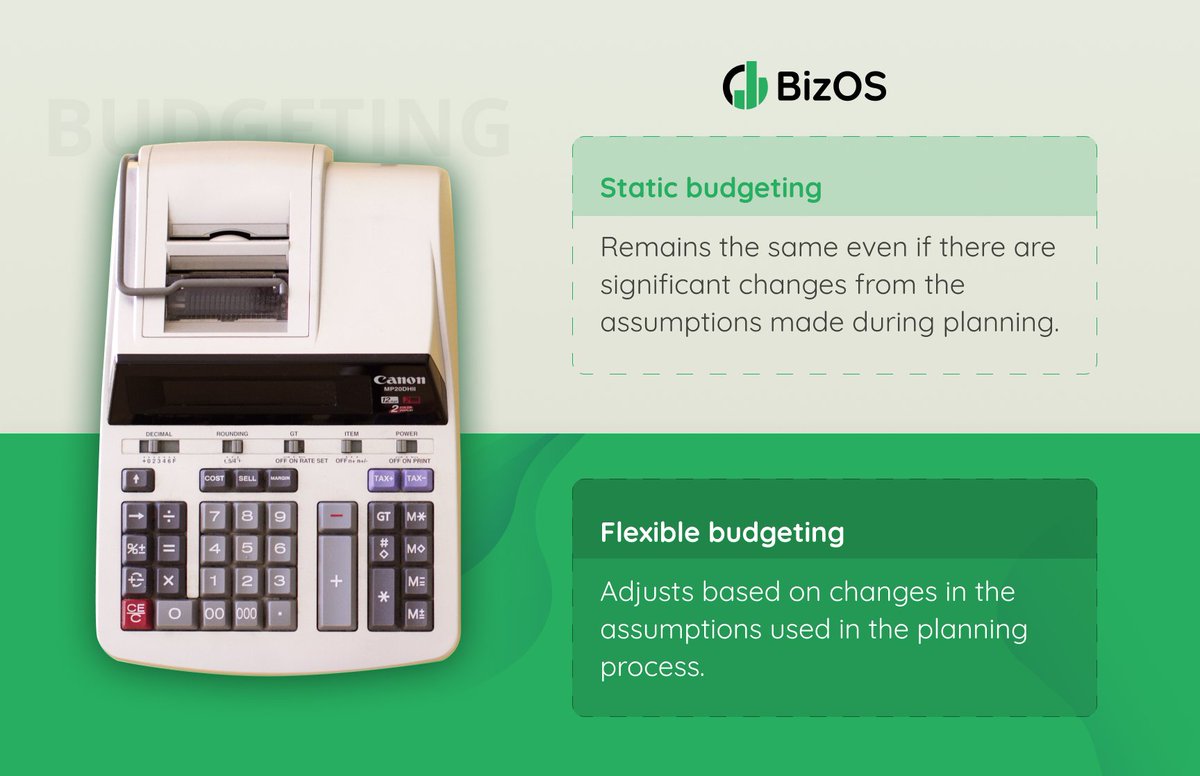 Biz_OS's tweet image. Companies generally have a master budget and may have separate subdocuments covering - cash flow and operations. Here’s what they are. #BizOS #CashFlow
