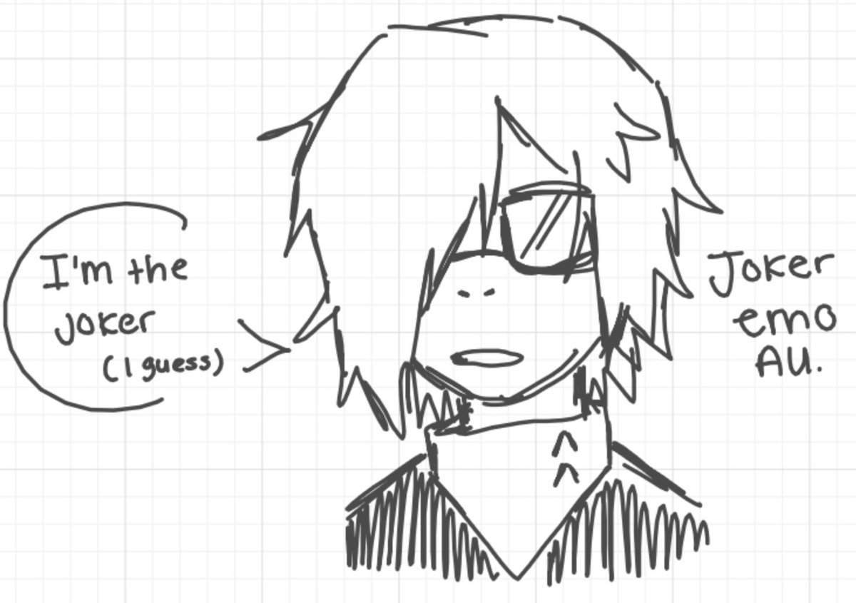 vmpcultz's tweet image. persona 5 whiteboard except it’s just me drawing joker silly