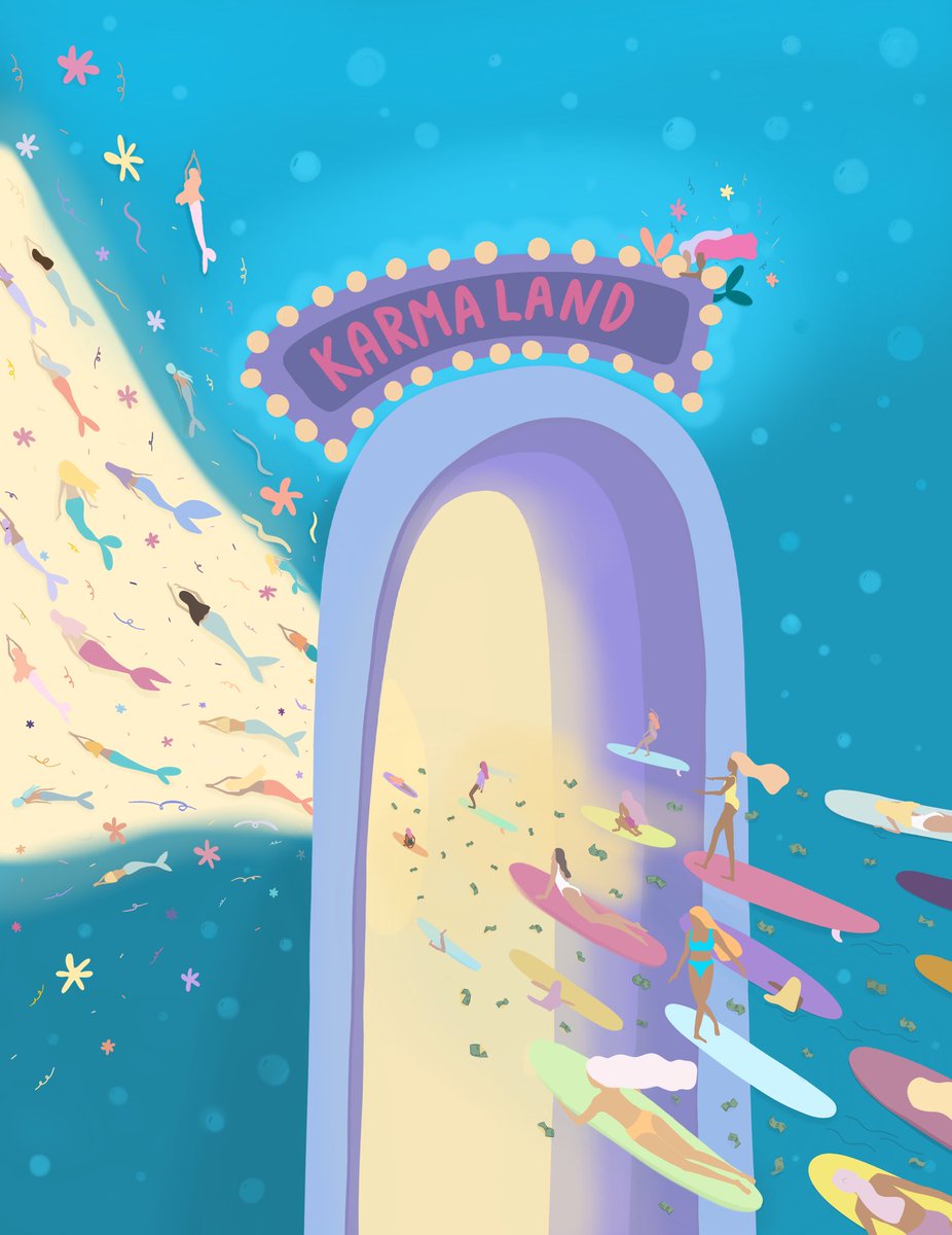 ALERT MERMAIDS FAM📽️🧜🏾‍♀️

1/1 NFT
The getaway to Karmaland clears you of everything. You can only take with you, love for yourself ✨

Karmaland city 🌴
0.09🔥

#NFTCommmunity