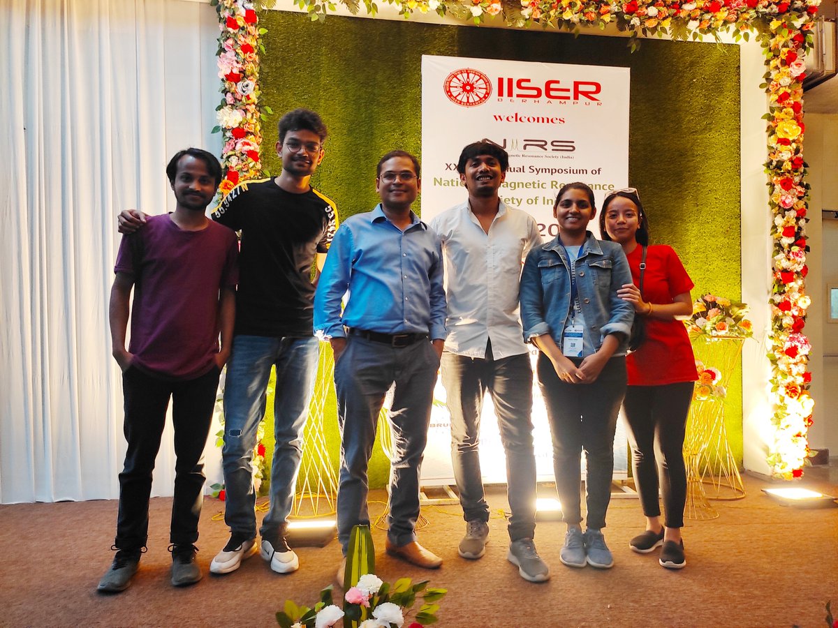 WE DID IT!! We successfully organised a national conference <a href="/nmrs23_iiserbpr/">NMRS2023</a>  besides challenges. Kudos to the organising secretary <a href="/iamvivekt/">Vivek Tiwari</a> the organising members and the dedicated volunteers. The appreciations raining from participants and speakers have really touched us.