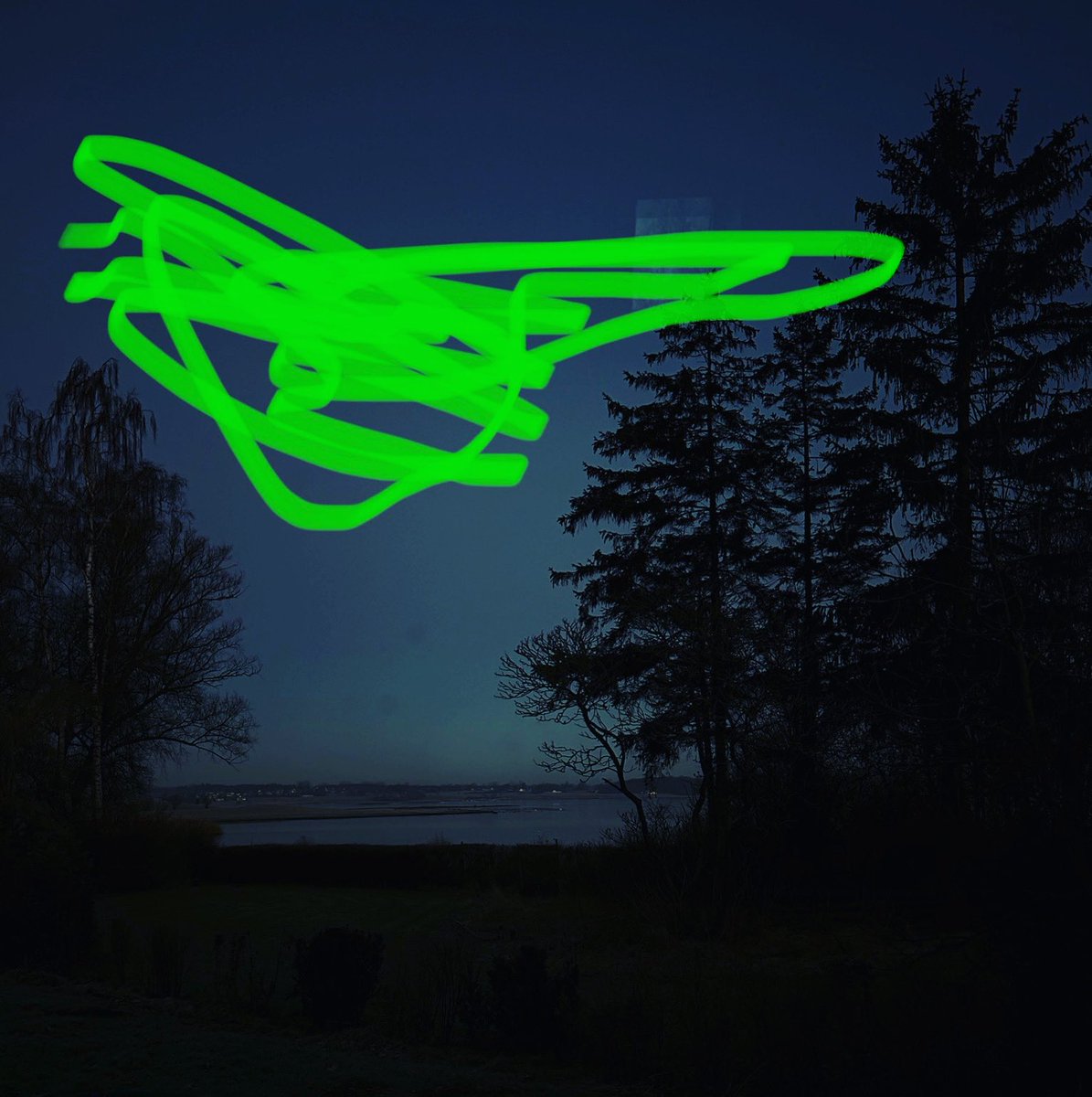 nielsestrup's tweet photo. Endelig fik jeg også set nordlys 
#northenlights https://t.co/sSQ2VtBB01