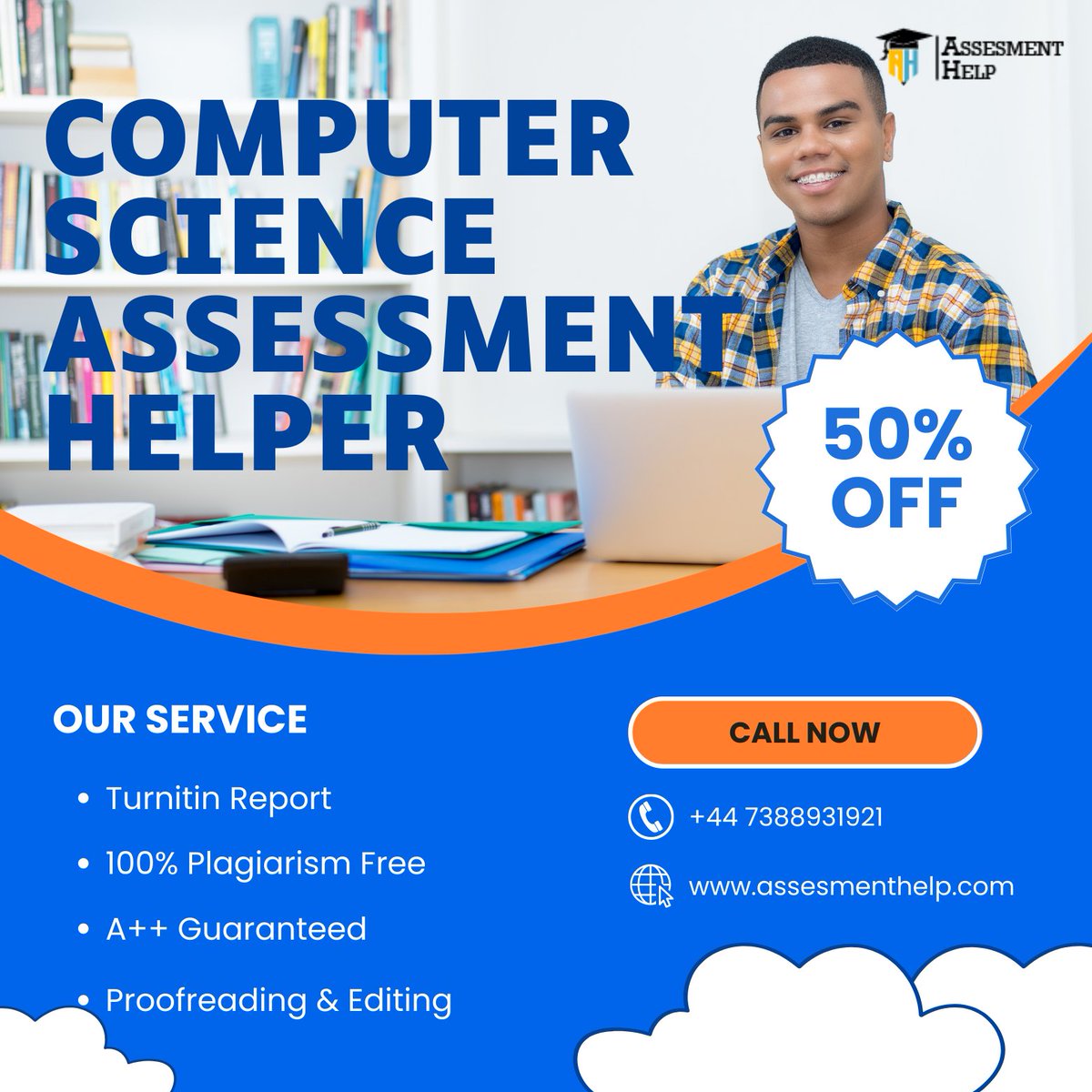 assessmentshelp's tweet image. Computer Science Assessment Helper
Take your assignment from Us.
Contact Us: assesmenthelp.com
@assessmentshelp 
#assessmenthelp #assessmenthelper #coaching #training #assessmentday #assessmentcenter #education #assessmenttools #assessmentcentre #assessmentsolutions #selfas