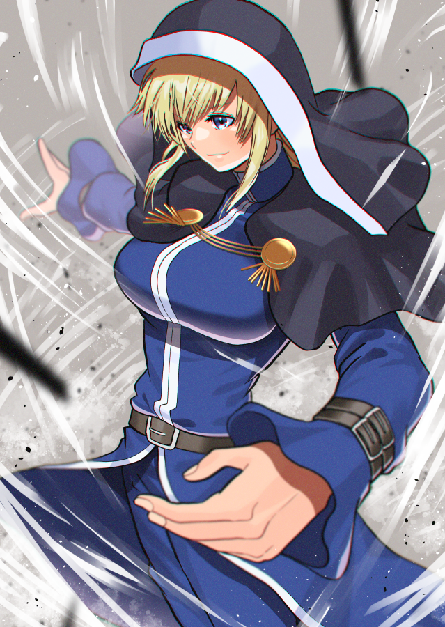 「ゲニ子もといブリスゲーニッツ#KOF #格ゲーキャラ描こうぜ 」|アキス 『深谷慶短編集　瞬き』発売中のイラスト