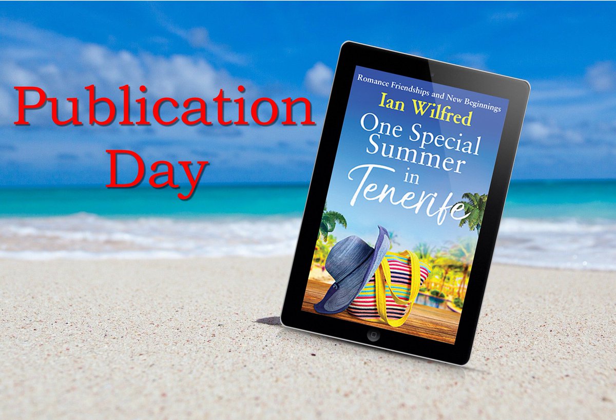 Ian Wilfred Author (@ianwilfred39) on Twitter photo ❤️ PUBLICATION DAY ❤️
One Special Summer In Tenerife
Friendships - Secrets - Romance - New Beginnings
Kindle unlimited - 99p/99c kindle -Paperback
#TuesNews #Tenerife #Publicationday <a href="/RNAtweets/">Romantic Novelists' Association</a>
UK Amazon.co.uk/dp/B0BRQQSFZ8
US Amazon.com/dp/B0BRQQSFZ8 ❤️ PUBLICATION DAY ❤️
One Special Summer In Tenerife
Friendships - Secrets - Romance - New Beginnings
Kindle unlimited - 99p/99c kindle -Paperback
#TuesNews #Tenerife #Publicationday <a href="/RNAtweets/">Romantic Novelists' Association</a>
UK Amazon.co.uk/dp/B0BRQQSFZ8
US Amazon.com/dp/B0BRQQSFZ8
