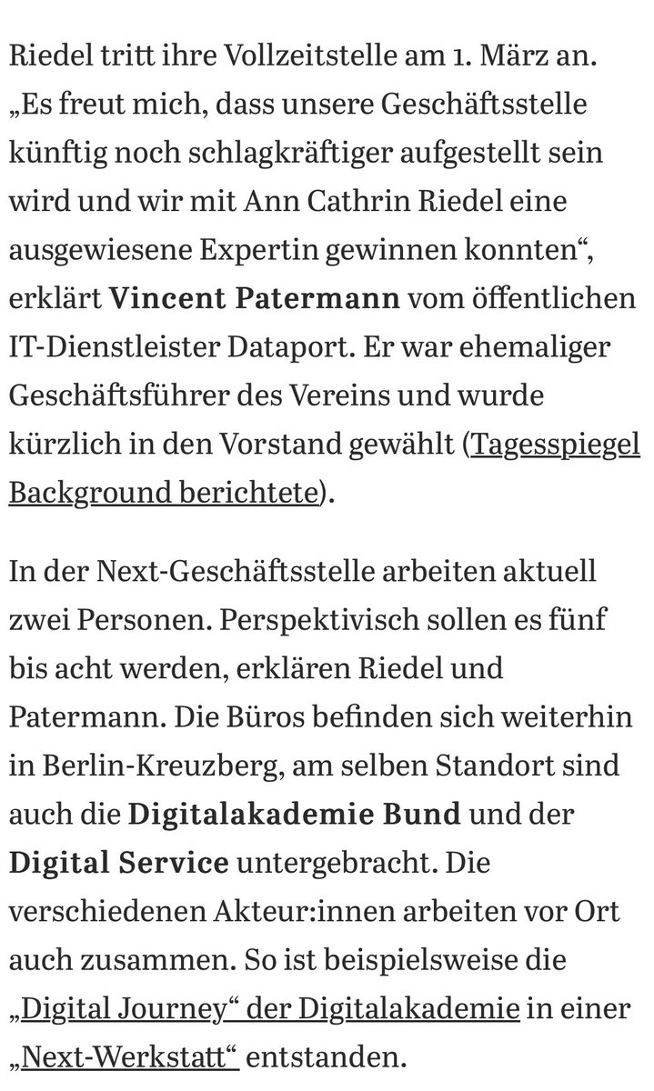 anncathrin87's tweet image. In eigener Sache: ab morgen bin ich die Geschäftsführerin von @NExTNetz und damit im Team #digitaleVerwaltung! Ich freue mich sehr auf die Arbeit mit der großartigen Community, die ich gerne noch sichtbarer machen möchte. @TspBackgroundSV @TspBackgroundDi berichten heute: