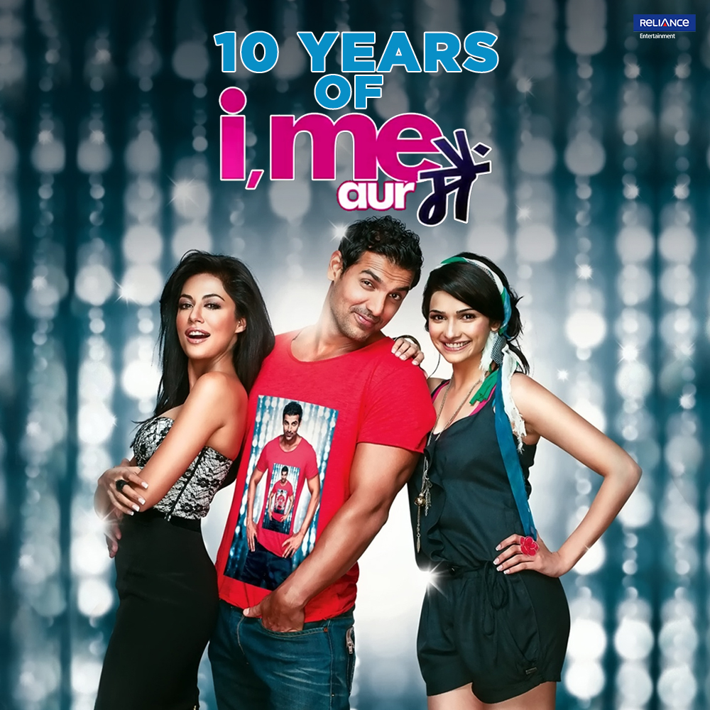 RelianceEnt's tweet photo. A funfilled story of a narcissist who learns to value relationships. Celebrating 10 years of #IMeAurMain. #10YearsOfIMeAurMain
@TheJohnAbraham @ItsPrachiDesai @IChitrangda @minimathur @raimasen #KapilSharma @GOLDIEBEHL @shrishtiarya https://t.co/46RSvPjMRG