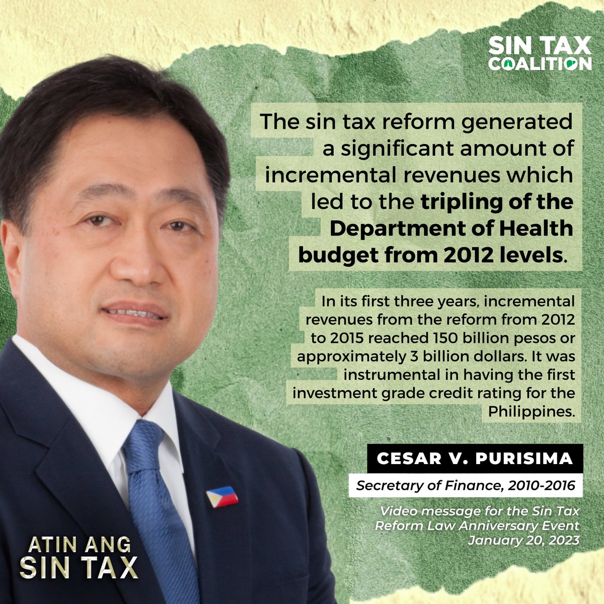 Sin Tax Coalition tweet media