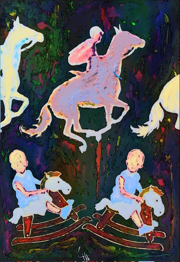 #arte Vandelli Marcello.  I RICORDI NELLA MEMORIA 50X70