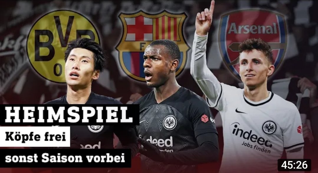 📺 Wechselgerüchte, Abwehrschwäche und Event-Fans bei der #sge. Heimspiel mit Henni Nachtsheim und <a href="/basti_red/">Basti Red™</a> 
Schaut rein! 
》》 youtu.be/Hg13IY_DYm8