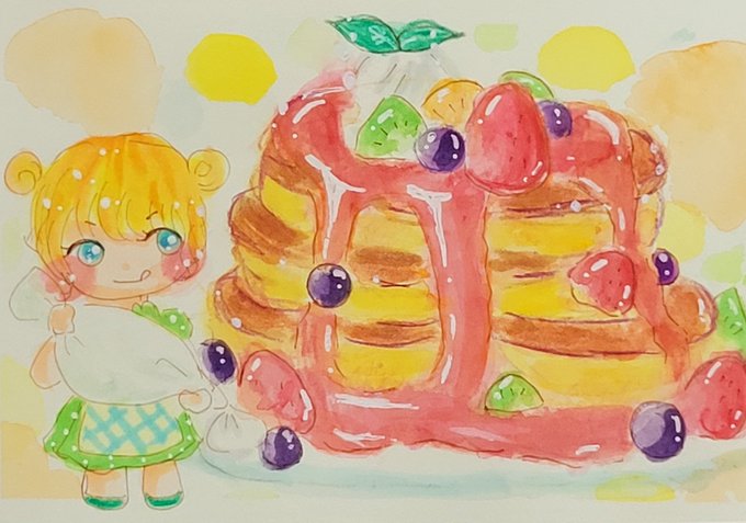「赤面 ホットケーキ」のTwitter画像/イラスト(新着)｜5ページ目