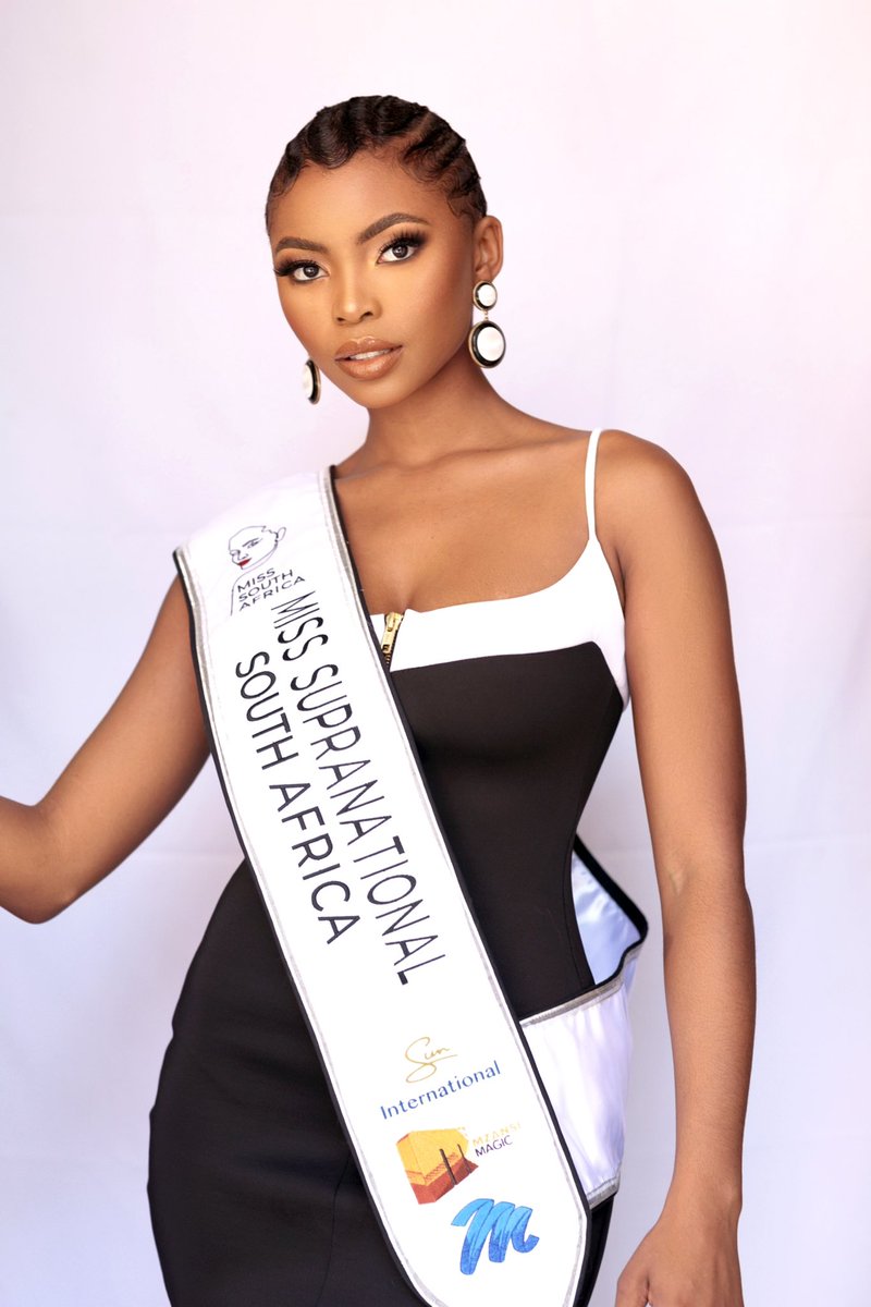 Official_MissSA's tweet photo. We are thrilled to announce that @ayanda_thxbethe will be representing us at the Miss Supranational competition, which will be taking place on the 14th of July in Poland. 🤩
 
#AyandaThabethe #MissSupranational https://t.co/oWwpFn3rYD