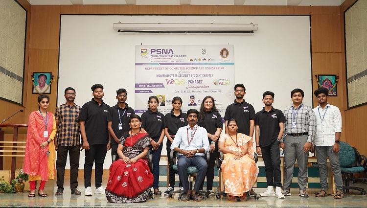 csepsnacet's tweet image. PSNACET is now a part of Women in Cybersecurity(WiCyS). Inauguration of WiCyS-PSNACET student chapter.
@raguraamrsk  @shanthi1971  @psnacetofficial  
#womenempowerment  #cybersecurity  #CSE  #event