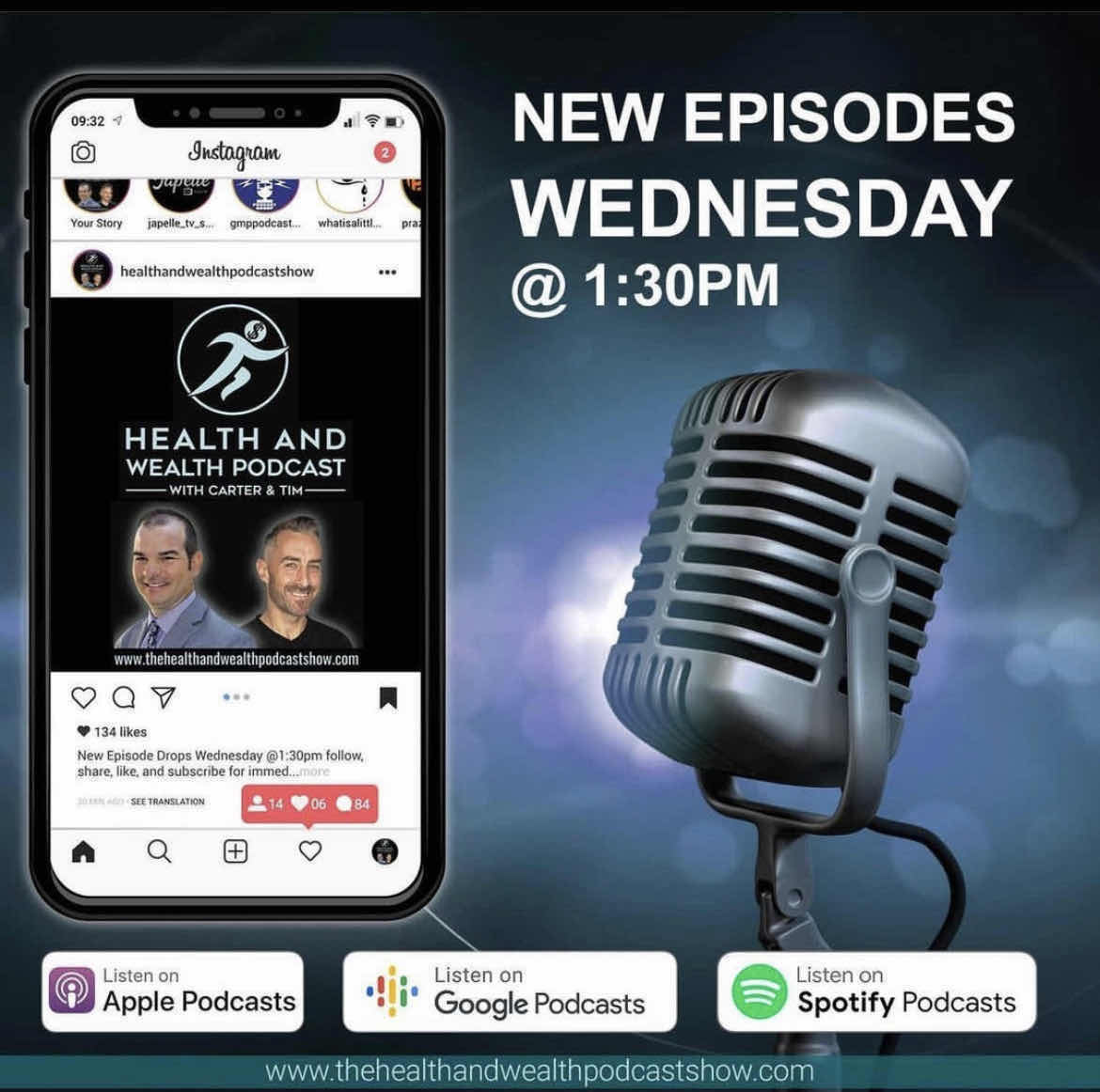 The show to educate, empower, and enlighten you on ALL things Health and Wealth! New Episodes Wednesdays at <a href="/1/">1</a>:30pm. Click the link in our bio to subscribe and stay up to date.