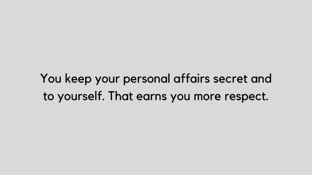 swati_rx's tweet photo. You Keep your personal affairs secret & to yourself. That earns you more respect.
-Unknown
@swati_rx
#quotes #RespectTENLEE #dailyquotes #2023GeneralElections #UkraineRussiaWar #tiktokล่ม #haileybieber https://t.co/to7bL8BG6S