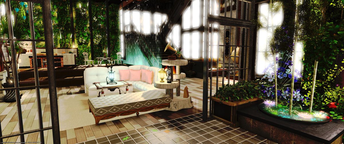 MugiW_FFXIV's tweet photo. 少し時間が出来たので、ようやく自分の個人ハウスをハウジングしました😊

珍しいもの等はないですが、
見学等はご自由にどうぞ🤗

ラムウ　24-60Ｍ
#FF14Housing #FF14ハウジング #HousingEden https://t.co/oAhgEWsXP9
