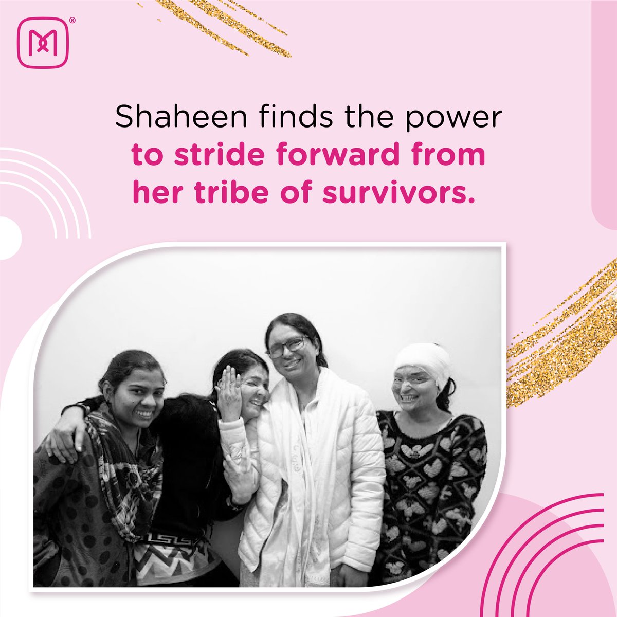 It takes more than one person to nurture dreams and encourage a person. For #Shaheen, Founder of @BraveSouls_NGO , has built a community that allows survivors to feel cared for, strong and loved. In return, Shaheen has also found #StrengthInLove from them.