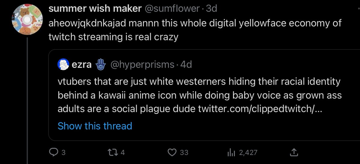 silverwhiners's tweet photo. Becoming racist to own the transphobes #silvervale #istandwithsilvervale https://t.co/SCl5RtnEtH