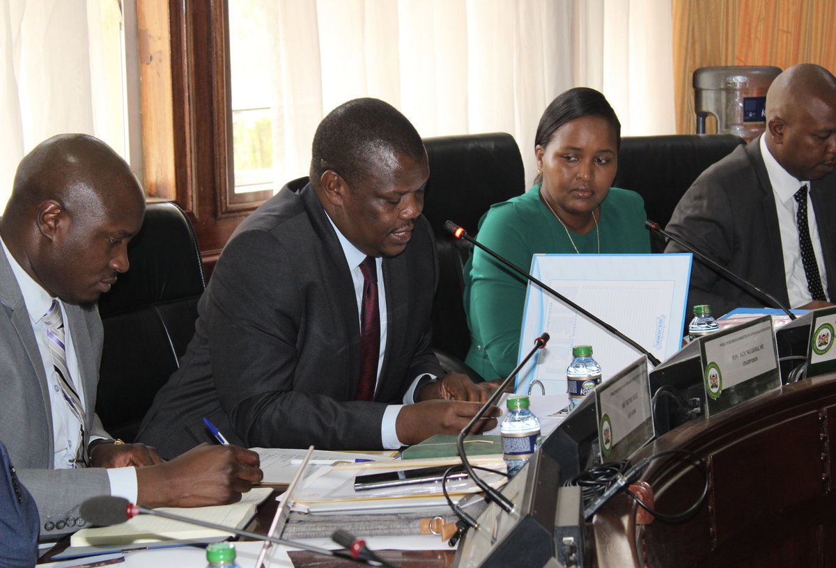 NAssembly KE C'tees's tweet "The Public Investments Committee on