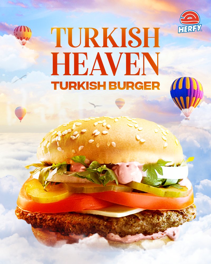 herfybd's tweet photo. Indulge in the exotic flavors of Turkey with Herfy's succulent Turkish Burger, bursting with savory spices and juicy meat between fluffy buns!
Check out ๐ our website: https://t.co/MdSVogXZsD
#HerfyBD #100percenthalal #SaudiArabia #beefitems #turkishburger #beefburger https://t.co/8XlMFJ6XKT
