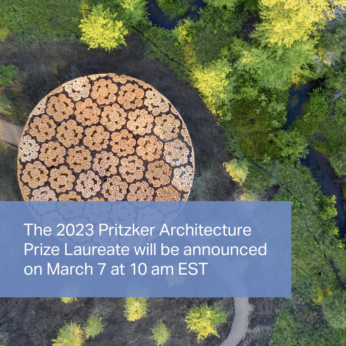 Pritzker Prize on Twitter "We're getting ready to announce the 2023