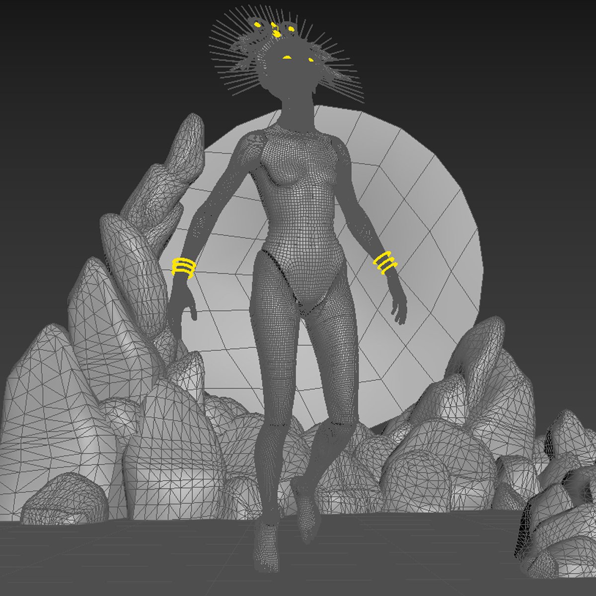 Good morning #nft fam ☀️🦋
Happy Tuesday 🌺

Unique Protectors Collection
Umay
Invincible, angry and determined.
2/5 Edition
Price 0.5 ◎ now on <a href="/formfunction/">Formfunction</a> 
Link ⬇️⬇️

formfunction.xyz/@milagrose/C95…

#Solana #3dart #3D