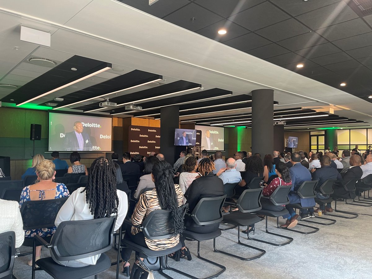 DeloitteSA's tweet photo. Among #ColleaguesForLife, this morning #DeloitteAfrica kicked off the post-budget breakfast with key stakeholders. The conversation will focus on supporting consumers and reducing the cost of doing business in South Africa. #BudgetSpeech2023 https://t.co/NctQ38OHmC