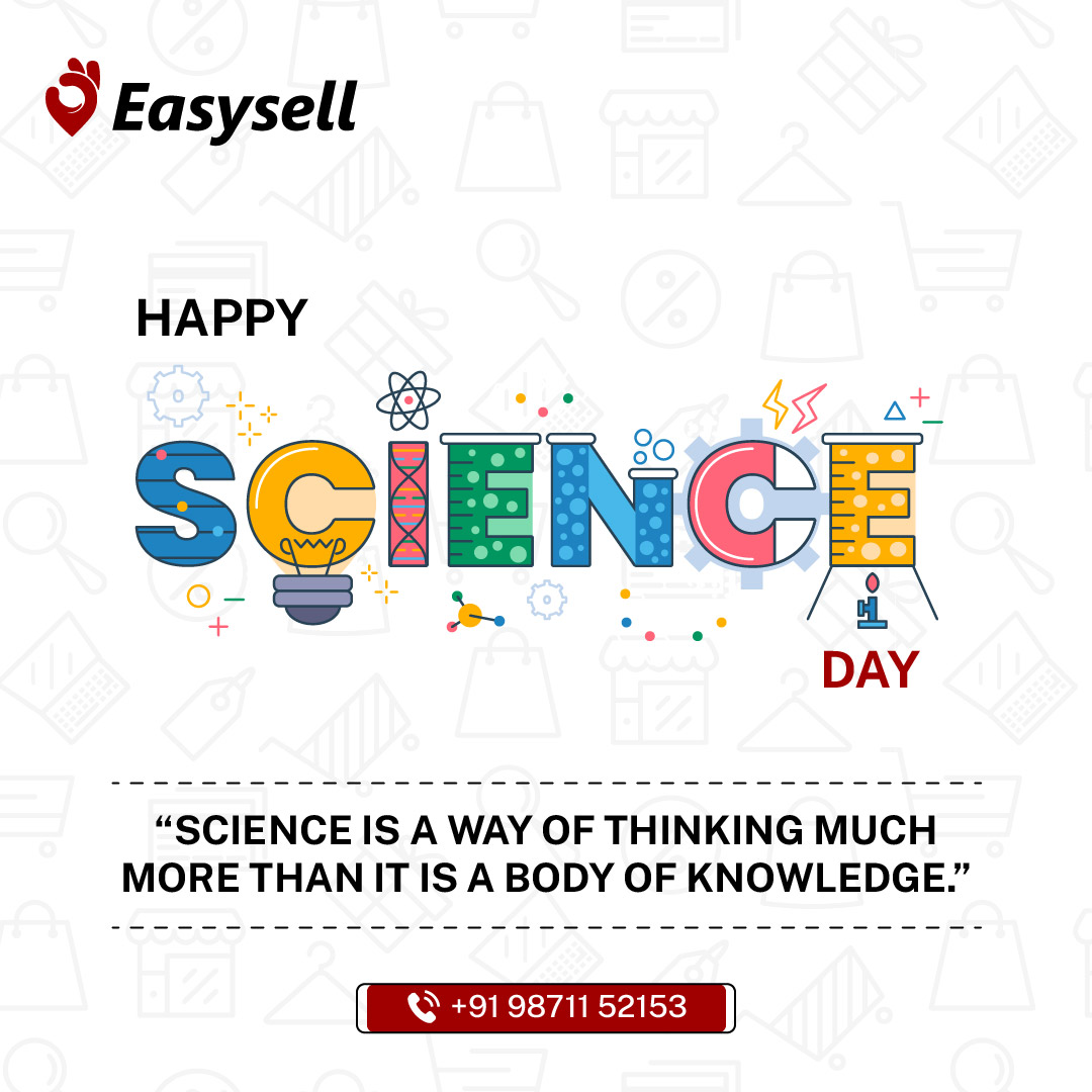 easysell_in's tweet photo. Today we celebrate the wonders of the universe and the amazing advancements made in the world of science. Let's continue to explore, innovate and discover for a better tomorrow 🌌🔬 National Science Day!
#ScienceDay #NationalScienceDay #easysellstore #Easysell https://t.co/pDXbsPvOBW