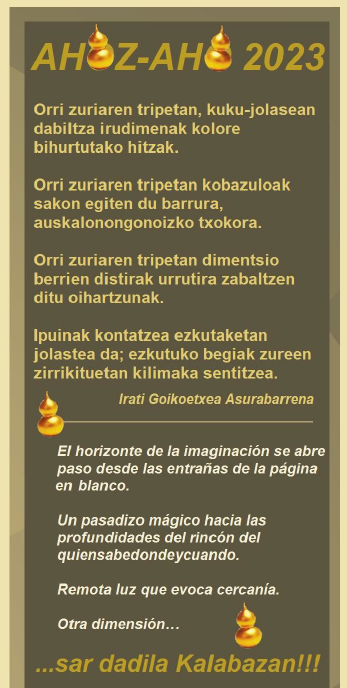 libhernani's tweet photo. Ipuinak kontatzea ezkutaketan jolastea da... | Un pasadizo mágico hacia las profundidades del rincón del quiensabedondeycuando. #Ahozaho #liburutegian #biblioteca #hernani @intujai_teatro https://t.co/Sgjn8NCjQ1