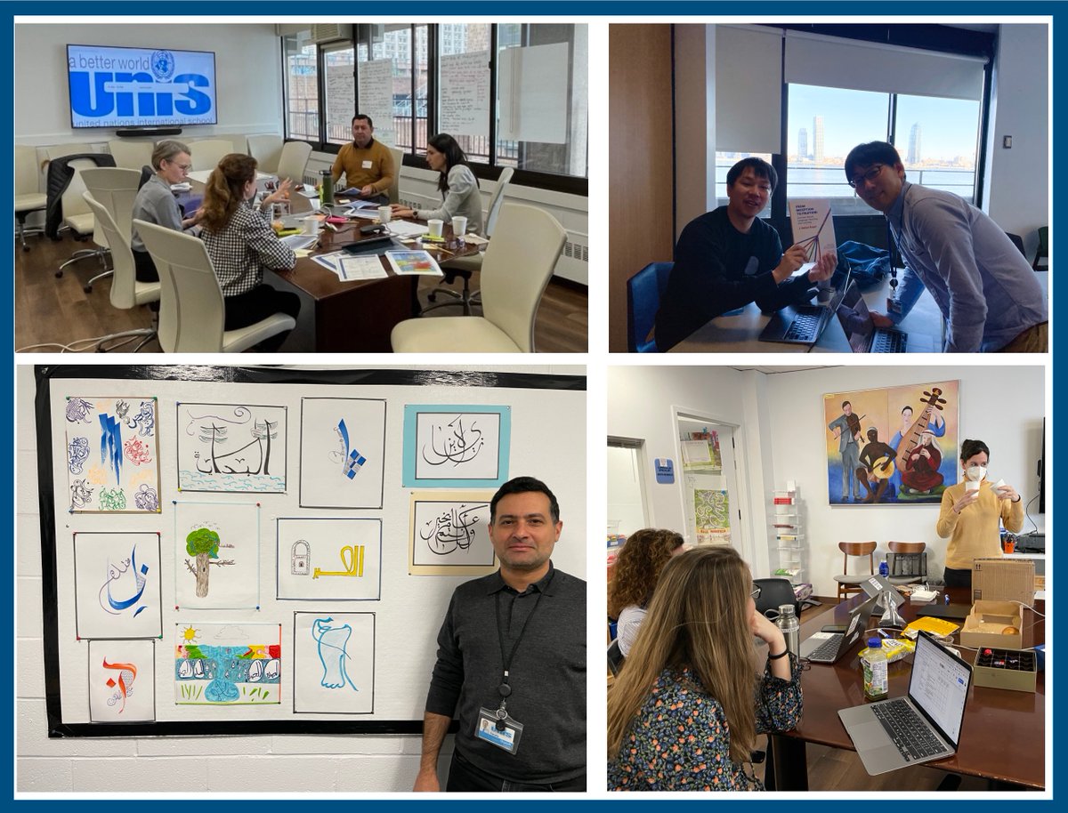 JRafaelAngelM's tweet photo. I highly value my experience  collaborating w/the United Nations International School's language team in NYC for the last few years. From curriculum design, to writing unit planners, &amp; devising potential assessment experiences &amp; rubrics... Simply memorable. 
#conceptbasedlanguage https://t.co/nWN06qICpH