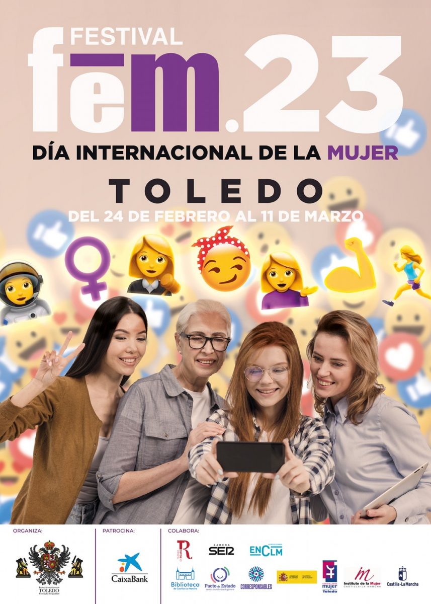 Llega el programa FEM23 con actividades deportivas, culturales, formativas, solidarias, reivindicativas y también lúdicas y artísticas con el objetivo de promover la igualdad entre hombres y mujeres con ocasión del #8MToledo
Toda la programación 👇👇👇
toledo.es/programacion-8…