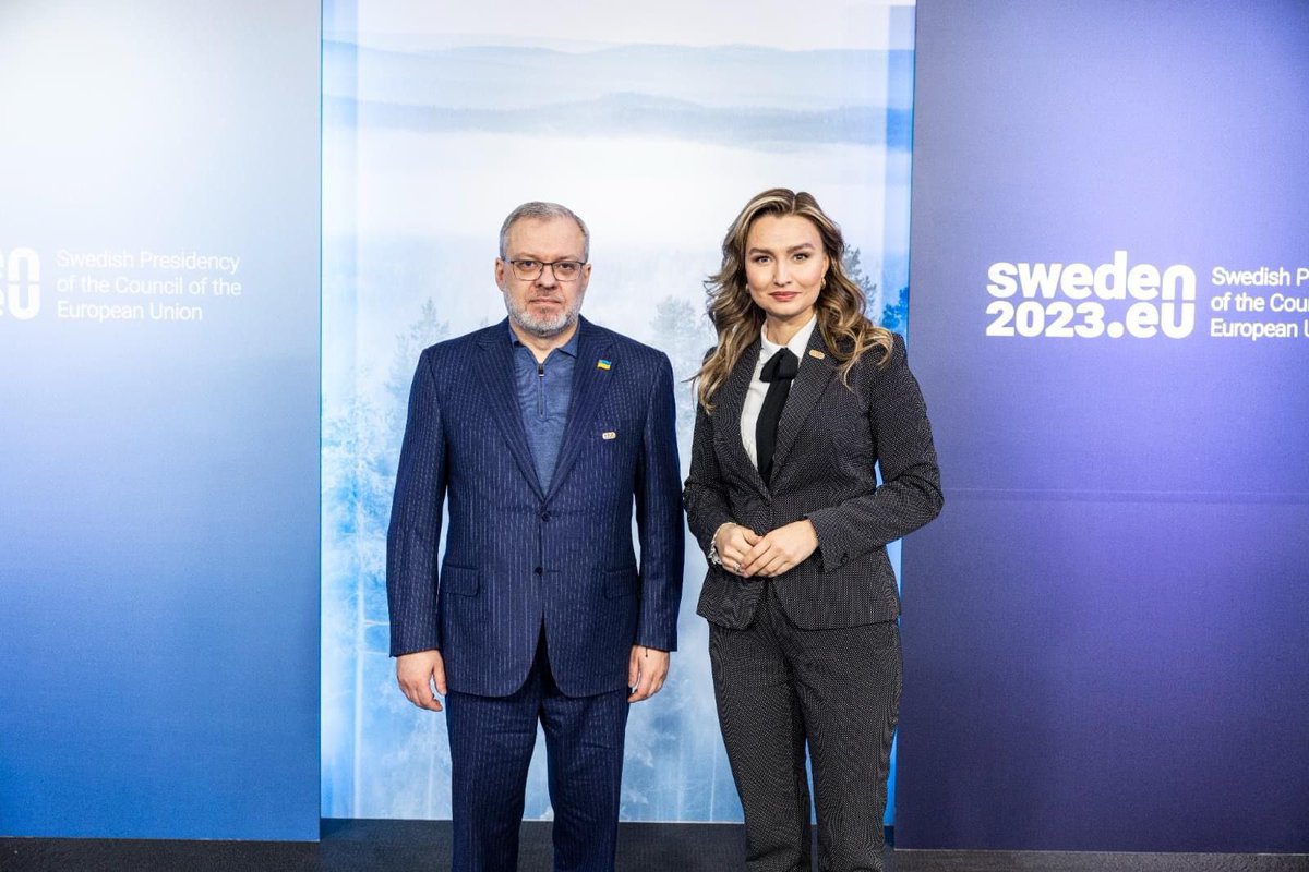 🇸🇪decided to allocate around $30 mln to the Ukraine Energy Support Fund and provide financial support to the IAEA`s missions at 🇺🇦 nuclear power plants. Thank you <a href="/BuschEbba/">Ebba Busch</a> for this decision and standing with us. Your country has always been a reliable partner of Ukraine.