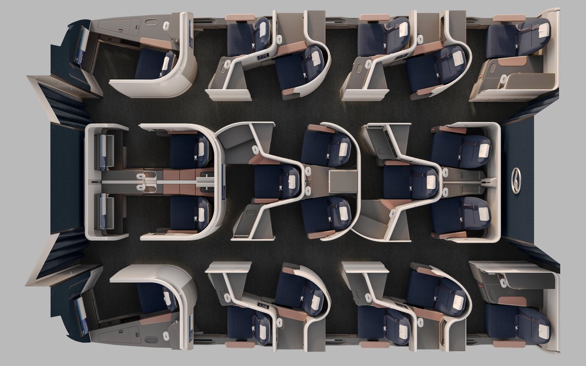 Double bed and front-row business-plus seats in #Allegris business class, making seven… #PaxEx #avgeek