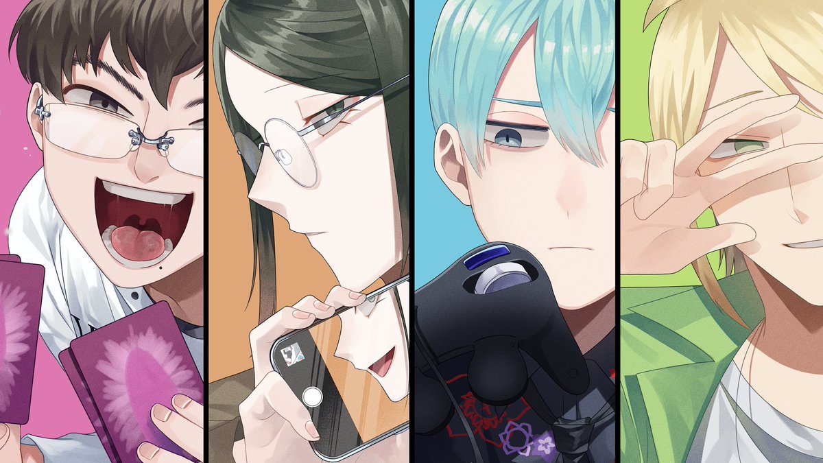 # 今月描いた絵を晒そう
いっぱい描いたと思ってたんだけどほとんど原稿だったみたい 